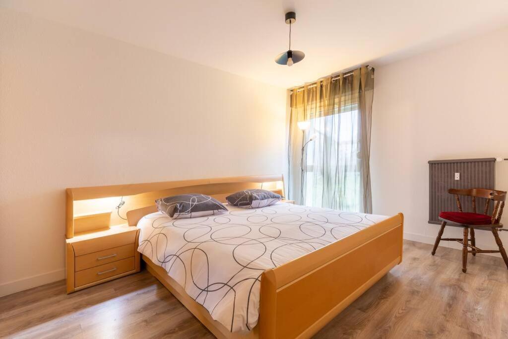 Superbe appartement spacieux avec parking gratuit Illzach Extérieur photo